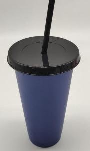 Tall Single-Layer Straw Cup