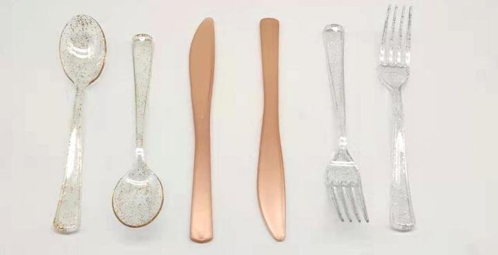 Glitter Cutlery Set (Style C)