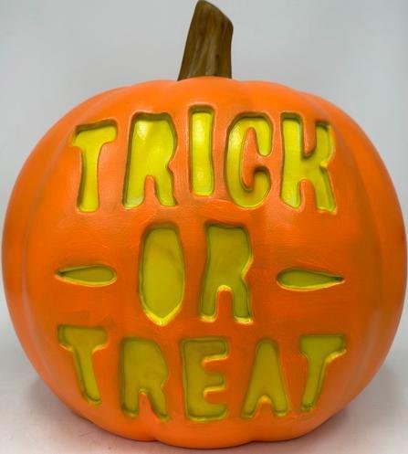 Lit Pumpkin Trick or Treat