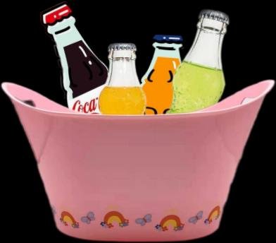 Wheat Straw Rope Bucket