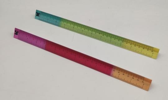 Acrylic Gradient Triangular Ruler
